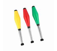 Aramox Artisanat Matériel de qualité, 3pcs Kids Juggling Club Pilt pour Les Débutants et Les Jongleurs Avancés, Construits à Partir de Matériaux Premium, Adaptés aux Actes, à l'école