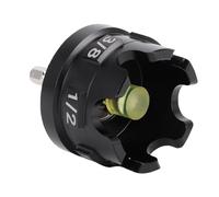 Aramox Attache de Perceuse Nut Zipper, Douille à Cliquet à Libération Rapide en Alliage D'aluminium pour Tiges Filetées de 1/4 Po, 3/8 Po, 1/2 Po pour Automobile, Moto, Yacht