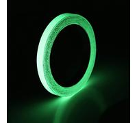 Aramox Autocollant de Bande Fluorescente Lumineuse, Bande Auto-adhésive avec Lueur Brillante, PET pour la Décoration Intérieure et la Signalisation d'urgence (WHITE #60)