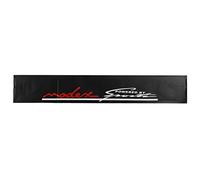 Aramox Autocollant de Pare-Brise, 130x21cm Autocollant Réfléchissant Universel de Voiture en PVC Autocollants Décoratifs de Pare-Brise Avant, avec Grattoir (Alimenté par)
