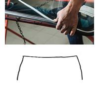 Aramox Bande d'Étanchéité en Caoutchouc de Pare-brise Arrière, Moulage de Garniture Compatible avec E39 525i 530i 540i, Pièce de Remplacement 51318159785