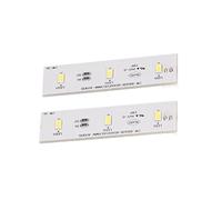 Aramox Bande Lumineuse LED pour Réfrigérateur, Barre Lumineuse à économie d'énergie avec Perles de Lampe SMD, Haute luminosité pour Lumière de Congélateur Homa SW BX02B
