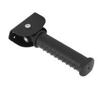 Aramox Barre d'appui de Porte Poignée de Porte Pliante en Acier Inoxydable avec Poignée en Caoutchouc Capacité de 350 Lb Support Rabattable de 7,5 Pouces pour les Escaliers des Personnes âgées Mur