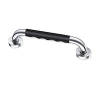 Aramox Barre d'appui de sécurité Barre d'appui de Douche en Acier Inoxydable 33,5 Cm avec Couvercle en Silicone Poignée de Support Antidérapante pour Salle de Bain Baignoire Toilette Enfants âgés