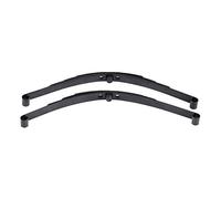 Aramox Barre de Suspension à Ressort à Lames en Acier, Accessoire RC en Acier, Trou à Trou de 12 Cm pour Voiture sur Chenilles RC à l'échelle 1/10 pour Tracteur D90 TF2 avec Essieu YOTA M6S K44 RCC