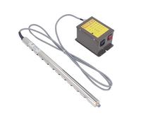 Aramox Barre Ionisante, Tige Statique en Acier Inoxydable avec Décharge de Cuivre, élimination Statique de 0,5 S 5,6 KV pour l'injection d' d'assemblage électronique (500 mm)
