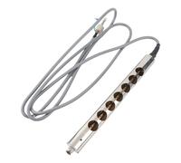 Aramox Barre Ionisante, Tige Statique en Acier Inoxydable avec Décharge de Cuivre, élimination Statique de 0,5 S 5,6 KV pour l'injection d' d'assemblage électronique (300 millimètres)