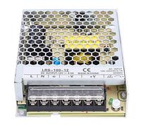 Aramox Berm Pilote LED 12 V 24 V, Alimentation à Découpage PCB en Aluminium 100 W 8,5 A 4,5 A, Large Entrée AC, Sortie Réglable, Design Compact pour éclairage LED CCTV et Utilisateurs de Bricolage