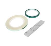 Aramox Bloc d'épissure de Ruban 1/4 10 Pouces, Ensemble en Alliage d'aluminium CNC pour Bobine Ouverte Revoxsonido à Bobine avec Leader, Outil Professionnel de qualité Studio pour un Montage