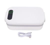 Aramox Boîte à Lunch électrique Détachable avec Chauffage de 40 W, 304 Boîte en Acier Inoxydable avec Une Batterie Intégrée de 14000mAh pour Le Travail, Le Voyage, Le Camping