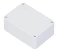 Aramox Boîte de Jonction Boîtier en Plastique ABS IP65 étanche Ignifuge Boîtier fixé à Vis pour Câblage électrique Armoires de Commande d'instruments électroniques Utilisation Intérieure et