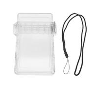 Aramox Boîte de Rangement Scellée Portable, pour le Camping de Voyages Activités Extérieures, Boîte en Plastique Transparente avec Corde Suspendue, Couvercle Compact Léger et Anneau