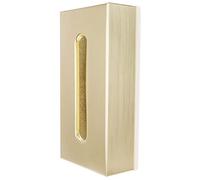 Aramox Boîte de Tissus Rectangulaire, Support de Serviette en Acier Inoxydable, Organisateur Anti-poussière, Salle de Bain et Bureau