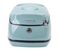 Aramox Boîte Supérieure à Moto 38L Rétro à Bagages à Bagages à Bagages à Bagages à Lignes de Ligne avec des Scooters électriques (Cyan)