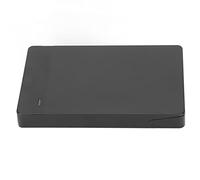 Aramox Boîtier de Disque Dur de Type C Adaptateur USB 3.1 à 3.0 10 Gbit/s Conception sans Outil Haute Vitesse pour Disque Dur SSD 2,5 Pouces jusqu'à 2 to avec Indicateur LED PC Portable (Black)