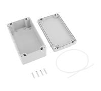 Aramox Boîtier de Projet électrique ABS IP65 Résistant à l'eau, Boîtier D'instrument, Connexion de Câblage, Borne de Jonction, Boîtes en Plastique étanches (158 * 90 * 60MM)
