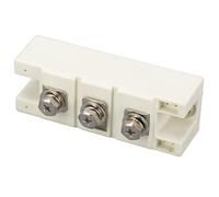 Aramox Borniers à Diodes de Pont Redresseur 162A, Pleine Onde Triphasée, Courant Continu à Haut Rendement, Applications Polyvalentes, Pratique et Pratique, Base de Montage Isolée, Convient pour