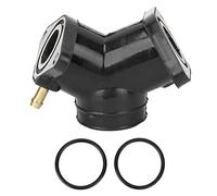 Aramox Botte de Collecteur D'admission de Carburateur de Moto, Botte de Collecteur D'admission de Carburateur en Métal Solide de Remplacement Fiable pour Virago XV125 250 XV250