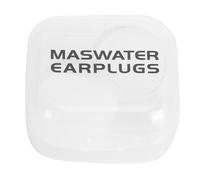 Aramox Bouchon d'oreille de Natation en Silicone Transparent, Bouchon d'oreille Réutilisable, Réduction du Bruit, Accessoire de Soin des Oreilles pour la Natation, la Douche, les Adultes Endormis,