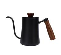 Aramox Bouilloire à Col de Cygne, Cafetière à Verser en Acier Inoxydable de 16,9 Oz avec Bec Verseur de Précision pour le Brassage à Domicile, la Presse Française et le thé, Acier Inoxydable 304