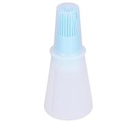 Aramox Bouteille de Brosse à Brosse à en Silicone avec Capuchon Transparent Tête Amovible et Conception Résistante aux Fuites à Sauce 42 G pour la Cuisson au Barbecue et la Cuisine Familiale (BLUE)