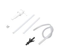 Aramox Bouteille Quart Pompe de Transfert de Fluide Bouchon 28mm 4ml par | Pompe à Huile Manuelle avec Adaptateur Troisième Main, Corps en Plastique Durable, Deux Tubes D'aspiration Rigides de 15 Cm