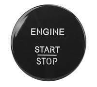 Aramox Bouton d'arrêt de Démarrage du Moteur Bouton de Commutation d'allumage en Alliage ABS 3,5 Cm Démarrage à une Touche Remplacement à Réponse Rapide pour les Propriétaires de Voitures CL550