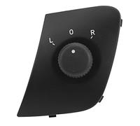 Aramox Bouton de Commande de Rétroviseur, ABS et Métal, Compatible avec SEAT, Interrupteur de Remplacement 6J1959565A