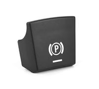 Aramox Bouton de commutateur de frein de stationnement pour Série 5 / Série 6 / X3 / X4 F10 F11 F18 F06 F12 F13 F25 F26 2009-2013, Bouton-poussoir Noir, ON-OFF