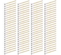 Aramox Broches Pogo à 4 Griffes, Type Tête de Prune, Test PCB, Jeu de Broches Pogo avec Sonde de Test à Ressort en Laiton de 34mm pour équipement électrique, 100 Pièces