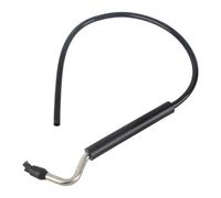 Aramox Brosse de Nettoyage à la Vapeur pour Machine à café, Brosse de Nettoyage en Acier Inoxydable avec Tuyau Réglable de 29,5 Pouces, Têtes en Nylon et Fil d'Acier, 2 Connecteurs en Silicone pour