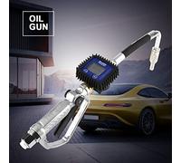 Aramox Bulle du Compteur de Carburant, Pistolet à Numérique avec écran LCD pour une Mesure Précise du Fluide, Idéal pour le Remplissage d' de Vitesse et d' Moteur dans les Usines et les