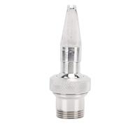 Aramox Buse de Fontaine en Forme D'éventail en Acier Inoxydable, Arroseur D'eau D'étang Durable pour L'aménagement Paysager de Piscine de Jardin 1 X Buse de Fontaine en Forme D'éventail