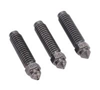 Aramox Buses d'Imprimante 3D, Conception Intégrée en Acier trempé, Buses de Précision à Haut Débit pour Imprimante 3D Carbon, Comprend des Tailles de 0,2 Mm, 0,4 Mm, 0,8