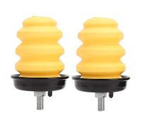 Aramox Butée de Pare-Chocs à Ressort à Lames, 2 Pièces de Pare-Chocs en Caoutchouc pour Cadre Arrière 15712438 pour Silverado 1500