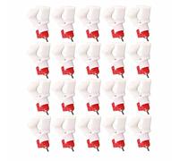 Aramox Buveur de Poulet Automatique, 20 Pcs, Accessoires Robustes de la Ferme de Volaille pour Le Poulet avec Une Recharge Pratique, Accessoire de Ferme Pratique, Facile pour Les Jeunes, Libération