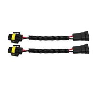 Aramox Câble adaptateur de projecteur antibrouillard, 2Pcs Phare projecteur antibrouillard Extension de câblage Câblage Sockets Plugs Fil phare Adaptateur de connecteur antibrouillard pour H11
