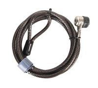 Aramox Câble Antivol pour Ordinateur Portable, Câble de sécurité en Acier de Longueur avec 2 Clés pour Ordinateur Portable et Projecteurs