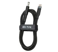 Aramox Câble de Charge Rapide pour Ordinateur Portable, Cordon d'alimentation DC à Double Puce de 100W pour Ordinateur Portable, Support 5A, 100W, Charge Rapide avec PDS 90W 65W 45W 40W, (JD0608-1