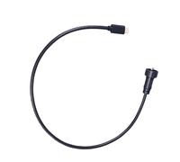 Aramox Câble de Prise Mâle de Type C Câble de Prise Mâle USB C 3.0 PA66 E10 Joint à Pression 0,5 M IP67 IP68 Installation Rapide pour équipement d'ingénierie et Utilisation Fréquente