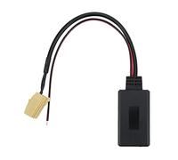 Aramox Câble D'entrée AUX Bluetooth pour Smart ForTwo 451 2007-, Adaptateur Radio Stéréo sans Fil pour Voiture Remplacement du Câble AUX in Bluetooth