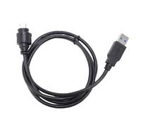 Aramox Câble du Panneau de Tableau de Bord USB 3.0 à Type C, Vitesse de Transfert de Données de 5 Gops, Câble D'extension de la Pluie avec Adaptateur de Montage à Chasse d'eau