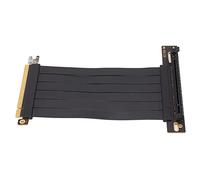 Aramox Câble Riser PCIE 3.0 X16 128Gbps, 15cm | Doigt de contact plaqué or, processus 3U Sink Gold, WearConnector, fente anti-lâche, prévention d\'écran noir