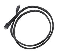 Aramox Câble SFF-8611 4i vers SFF-8611 4i, PCIe 4.0 64Gbps | Câble de données Oculink SFF-8611 Mini SAS, 39,3 pouces, gaine en nylon actif, pour réseau de serveur eGPU