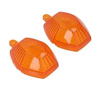 Aramox Cache Clignotant Compatible avec DL 1000 V-Strom 2006-2012, Boîtier de Lentille Avant Gauche et Droite, Jaune