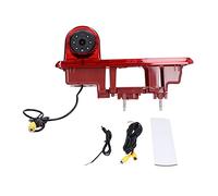 Aramox Caméra de Recul de Voiture Caméra de Recul Voiture Lampe de Freinage élevée 8 IR LED Caméra de Recul à Vision Nocturne Ultra Adaptée pour Vivaro 2014