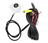 Aramox Caméra de recul Ultra Grand Angle, caméra de recul CCD pour Voiture, caméra de recul étanche à Vision Nocturne (Blanc)