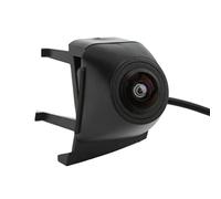 Aramox Caméra de Vue Avant à 150 Degrés Caméra Avant de Voiture CCD 800TVL IP68 Support de Grille en Plastique pour Série 3 2012 2014 Parking et Vue
