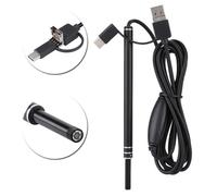 ARAMOX caméra d'endoscope d'oreille 3-en-1 Mini cuillère à oreille visuelle USB HD Endoscope caméra otoscope de nettoyage