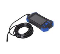 Aramox Caméra d'Inspection Endoscopique à Double Objectif de 7,9 Mm avec écran IPS de 4,3 Pouces, 1080P IP67, 3000 MAh, Câble de 5 M pour la Réparation Automobile, Inspection des Tuyaux, (BLUE)